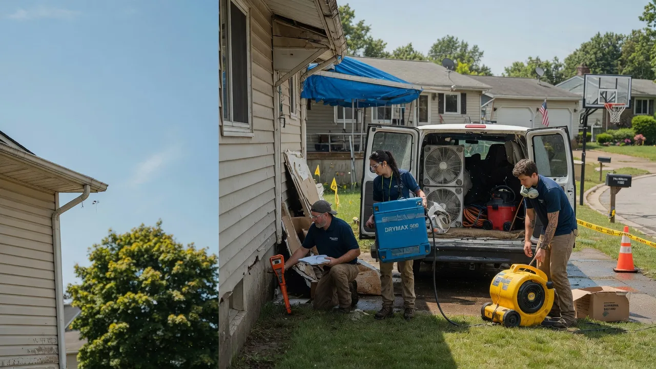 Ceiling Leak Cleanup in Mendota, MN near me